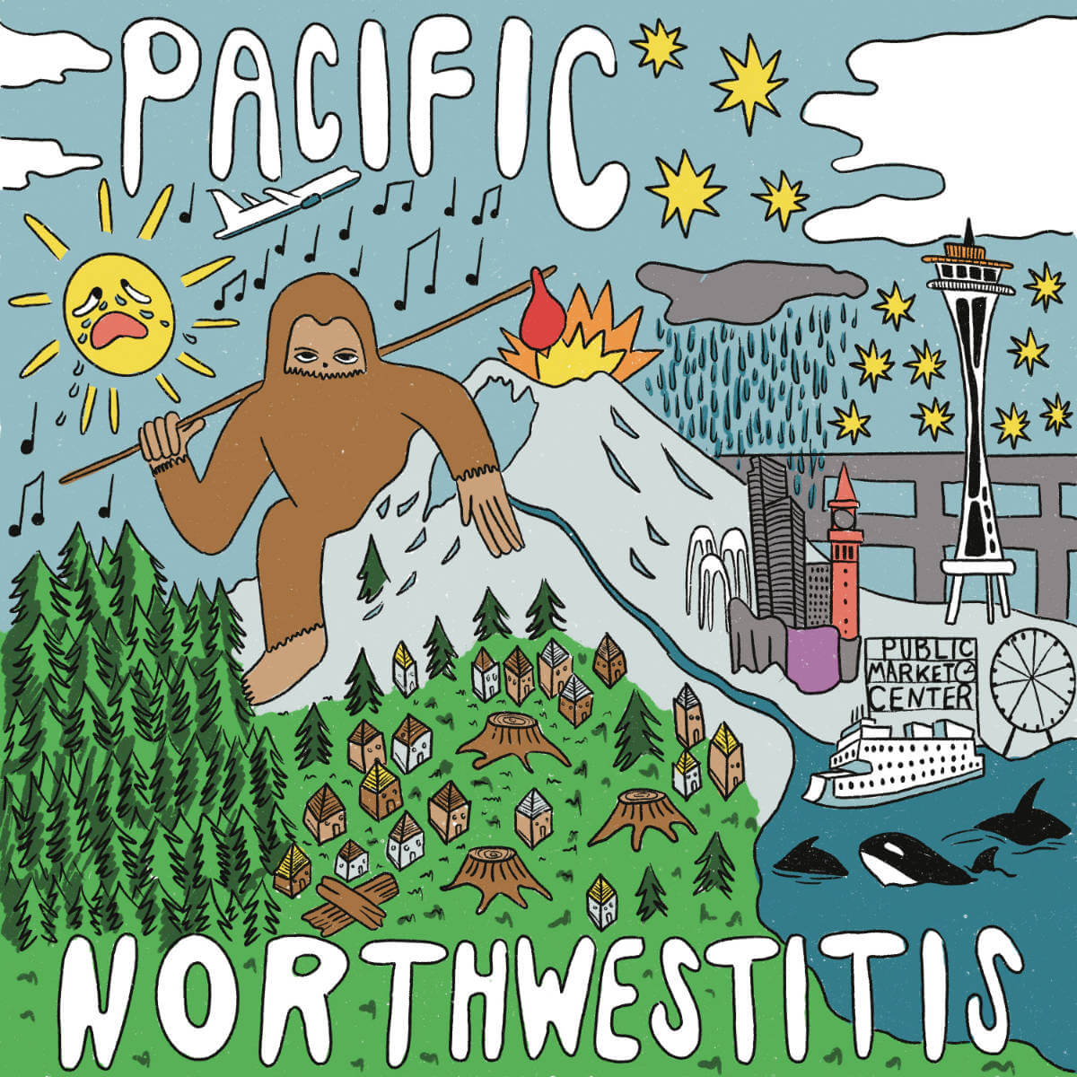 Pacific Northwestitis album cover.