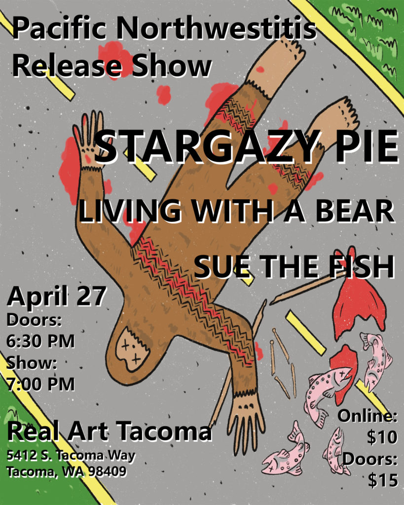 Stargazy Pie Album Release Poster.